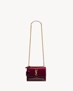 YSL SUNSET small in patent leather